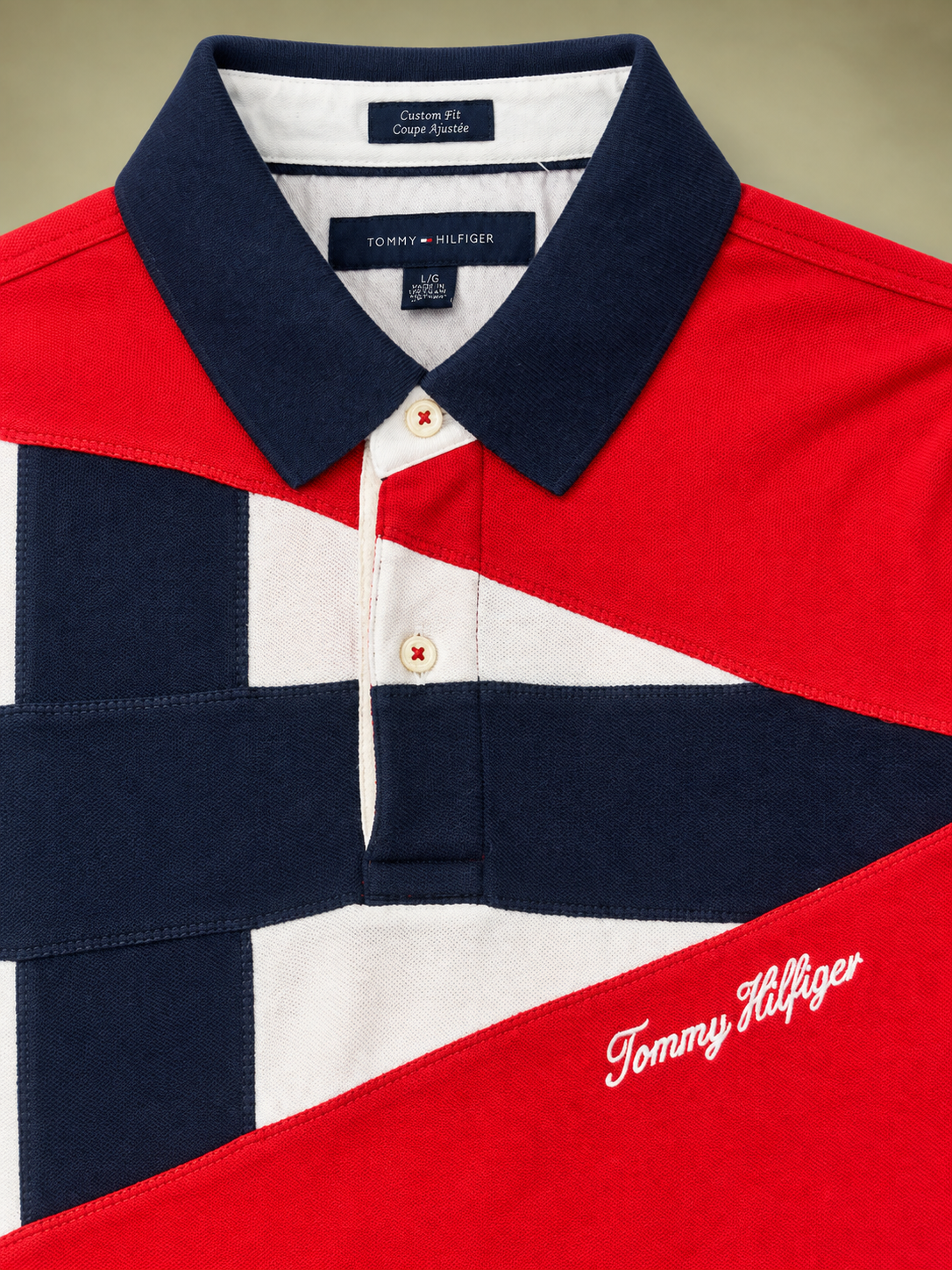 Polo Tommy Hilfiger dal carattere sportivo e deciso tg L