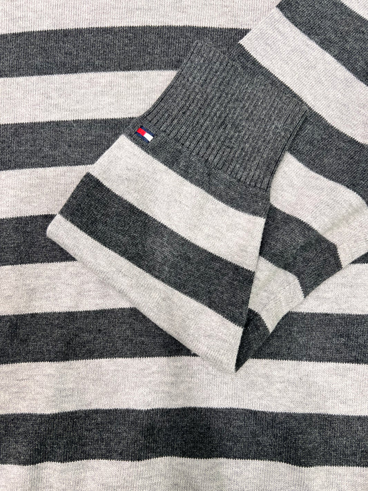 Hilfiger – Maglione a Righe Grigio tg M