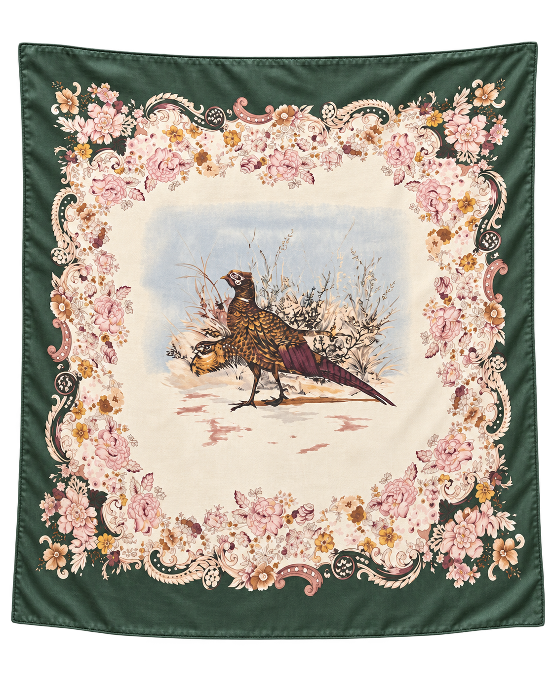 Foulard seta 100% 80*80