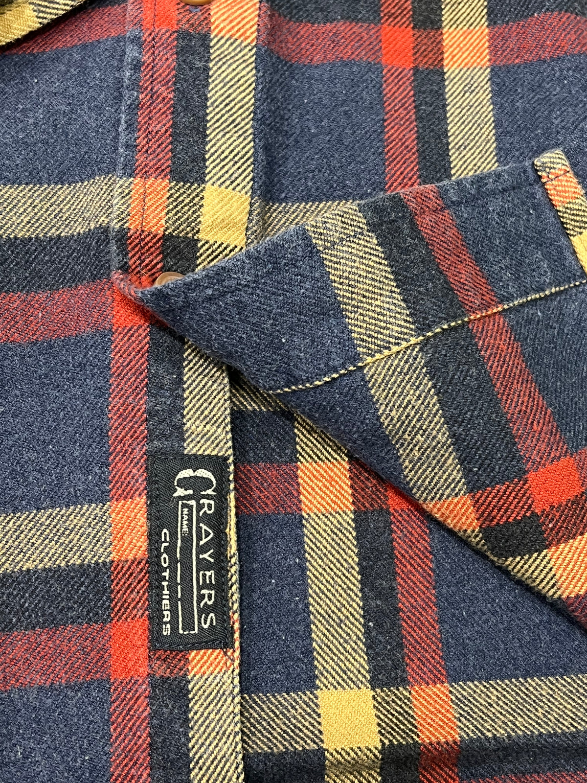 Camicia in flanella di cotone 100% tgM Gray’s Heritage Flannels