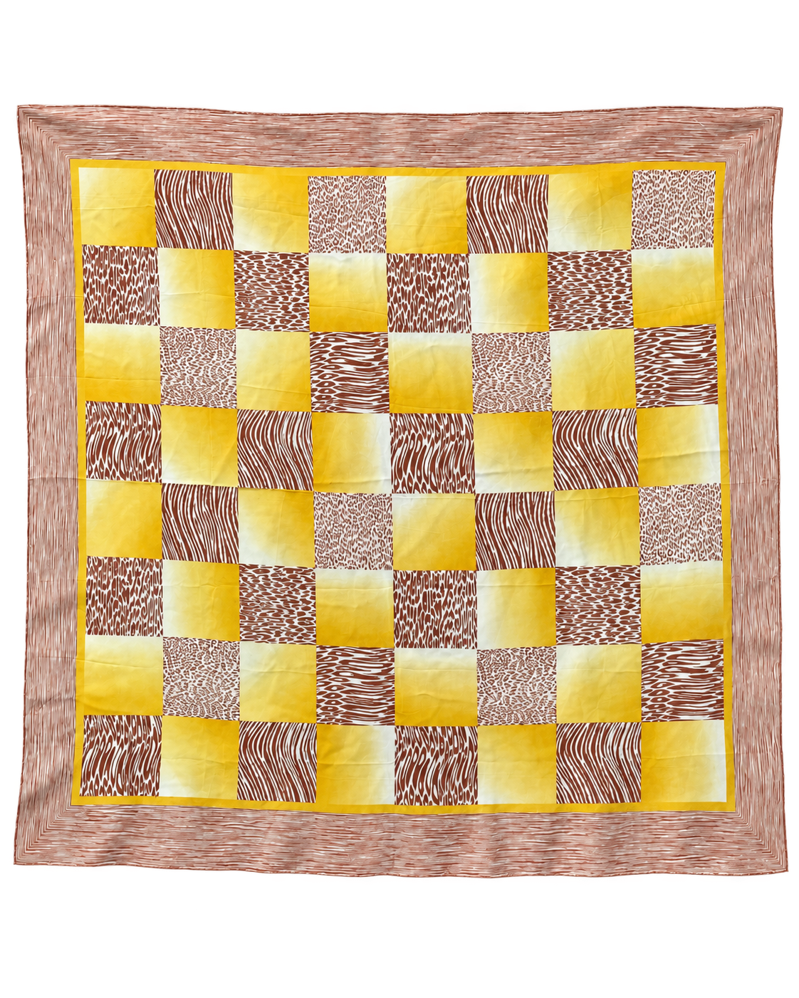 Foulard quadrato Karl Lagerfeld 120*120. 100%seta