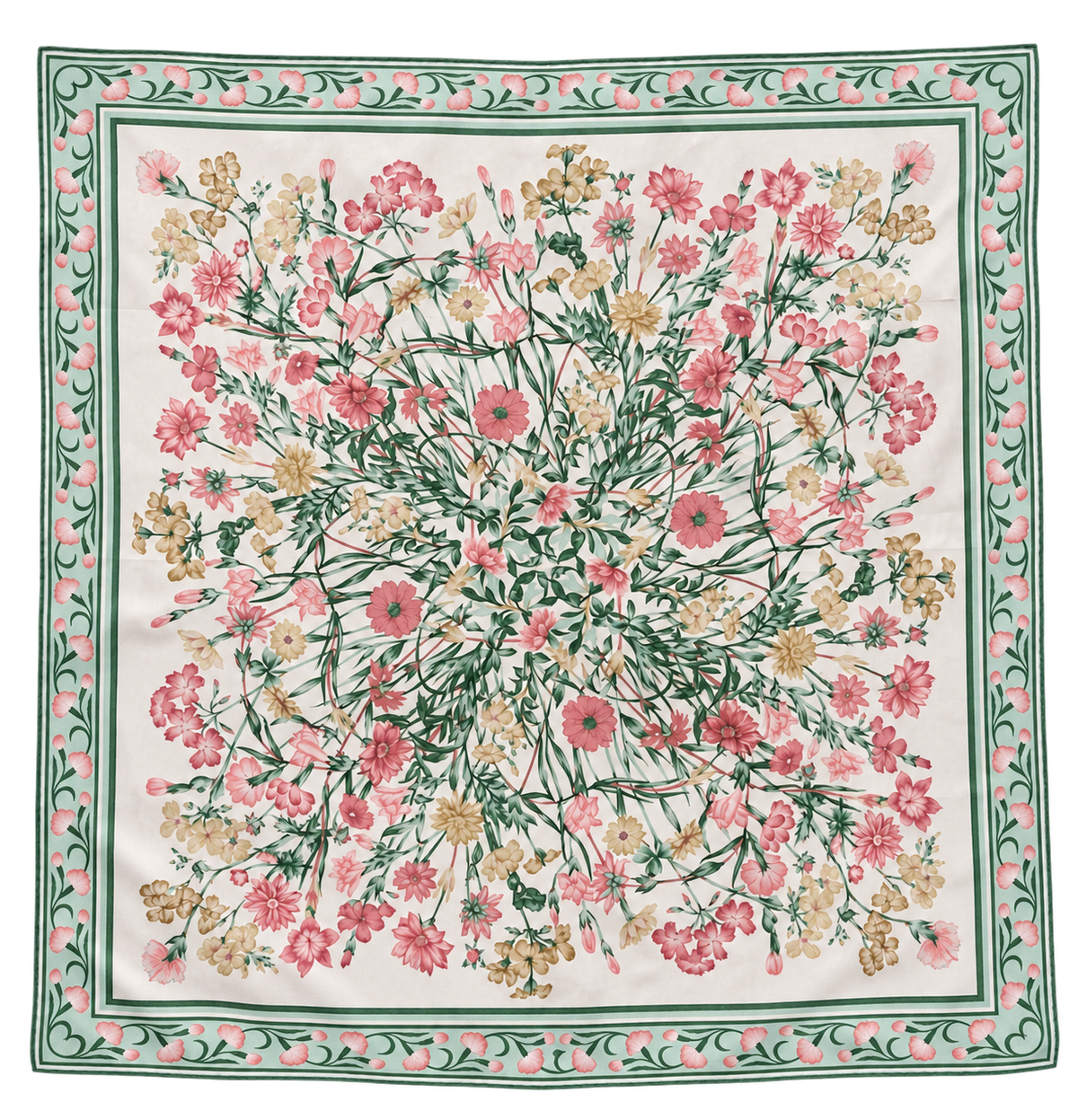 Foulard quadrato Jim Thompson  100%seta.     80*80