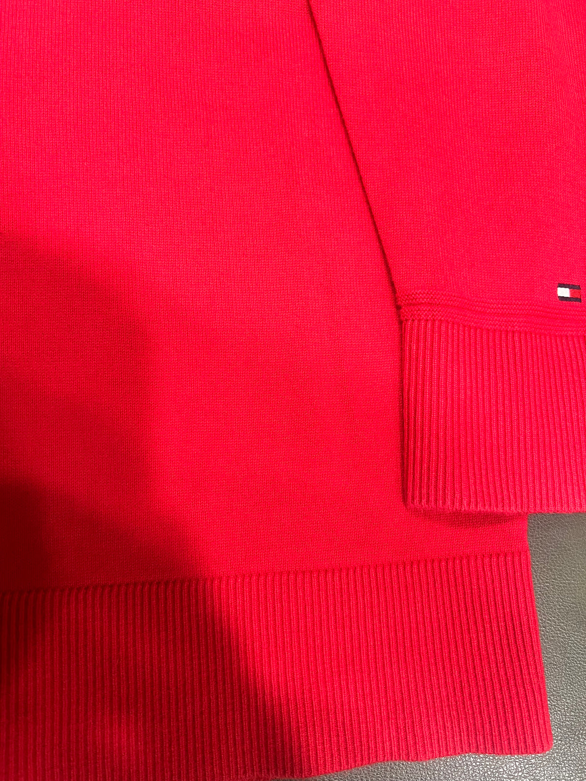 Tommy Hilfiger – Felpa Signature  Rossa tg M donna