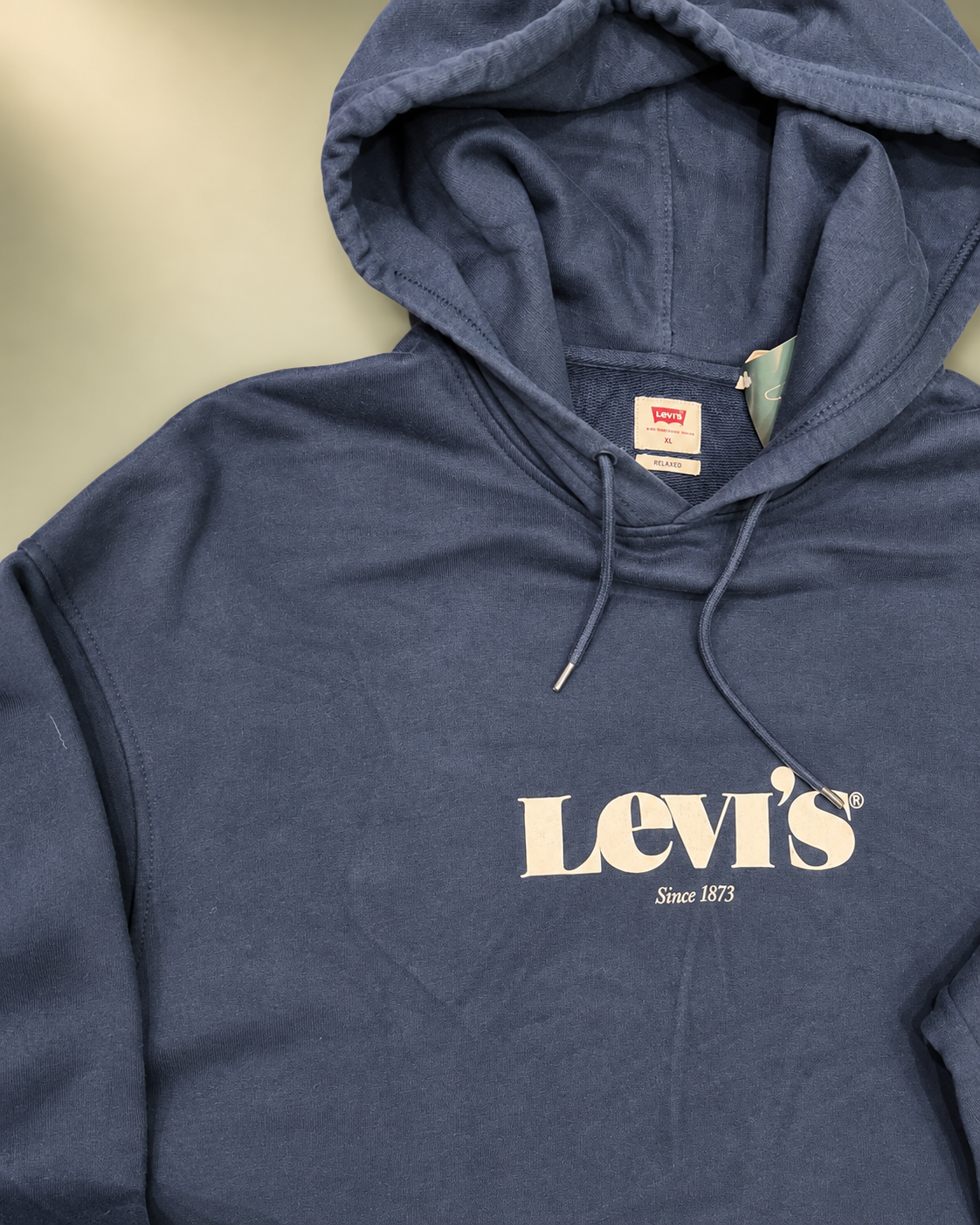 Felpa con cappuccio Levi’s in blu navy, tg XL