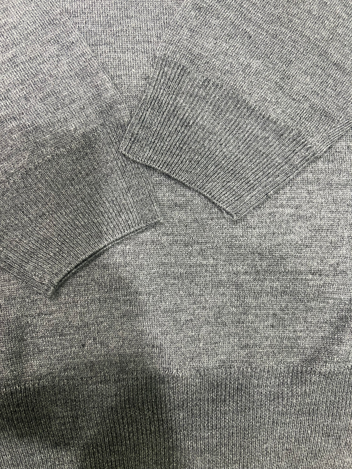 Evergreen– Maglione girocollo grigio tg XXL 

100% lana merino