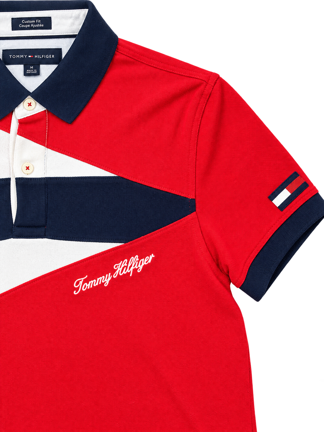 Polo Tommy Hilfiger dal carattere sportivo e deciso tg L