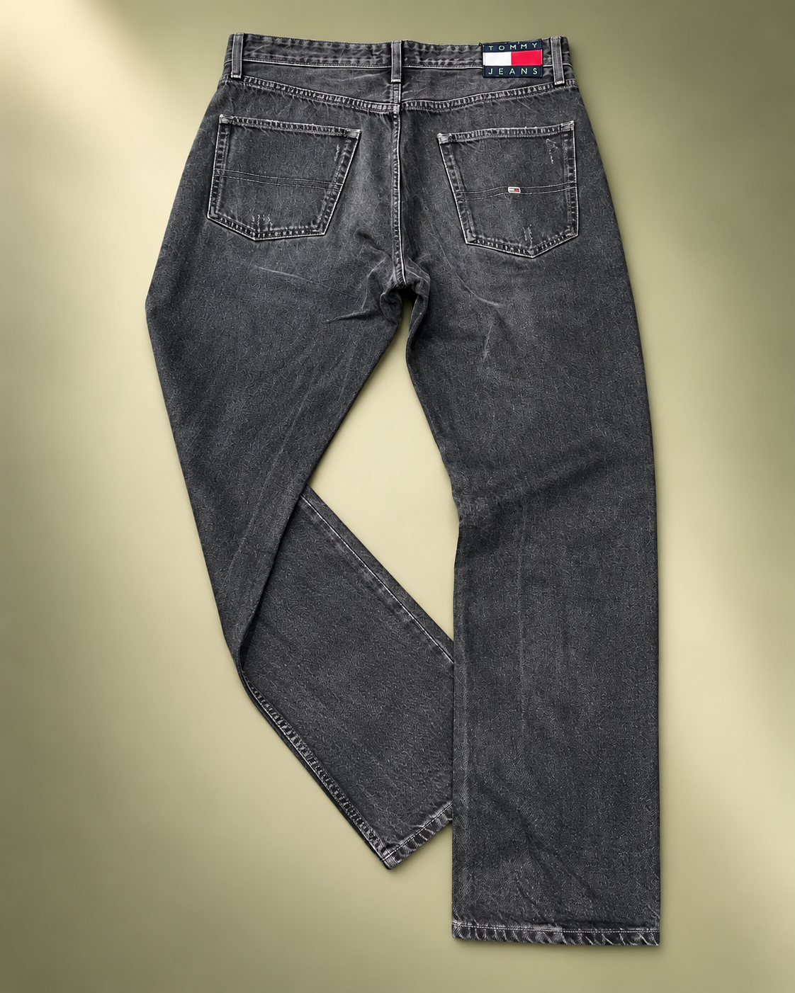 Jeans Tommy Jeans in denim nero 32x32