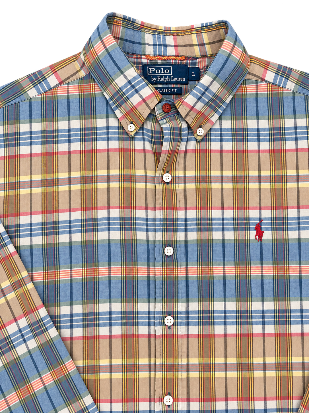 Polo Ralph Lauren — Camicia Classic Fit a quadri tg L