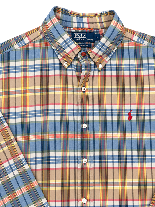 Polo Ralph Lauren — Camicia Classic Fit a quadri tg L