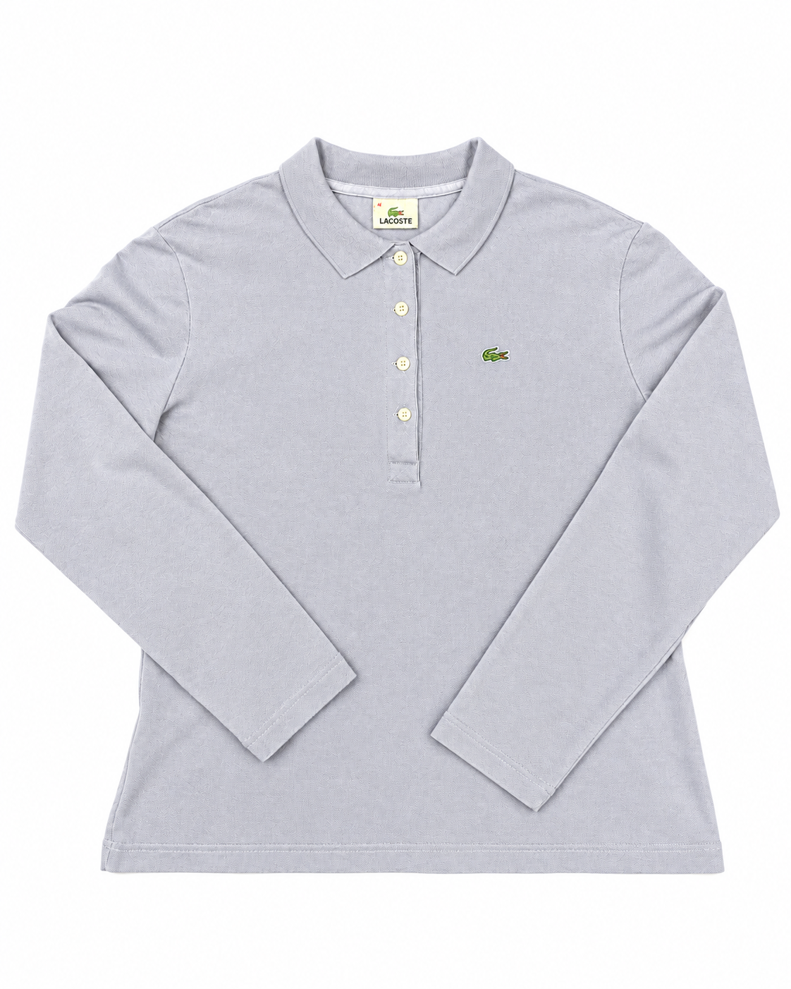 Lacoste Polo Manica Lunga Lilla