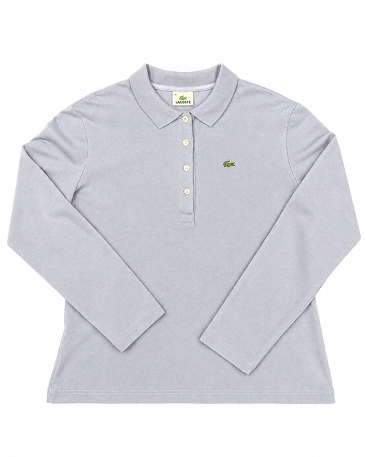 Lacoste Polo Manica Lunga Lilla