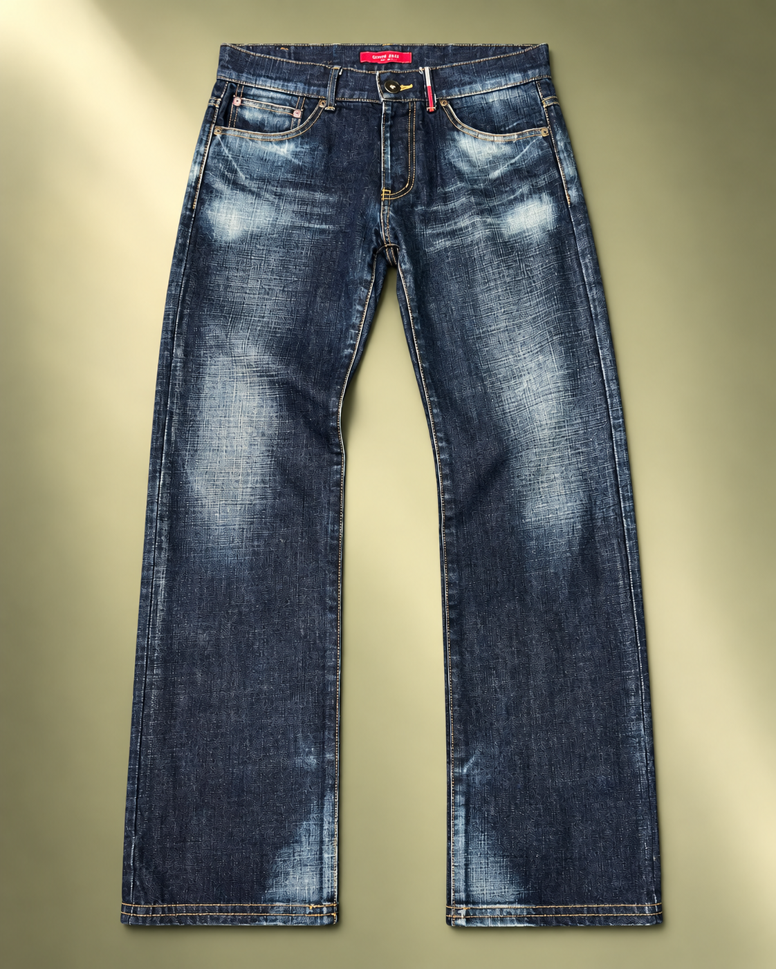 Tommy Hilfigher in denim blu scuro tg S