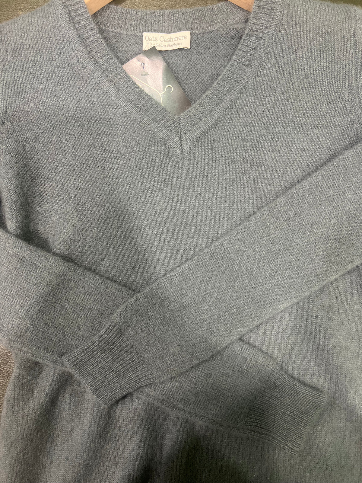 Maglione in Cashmere Grigio medio tg S