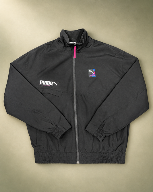 Giacca sportiva Puma International nera            modello bomber      tg Xs