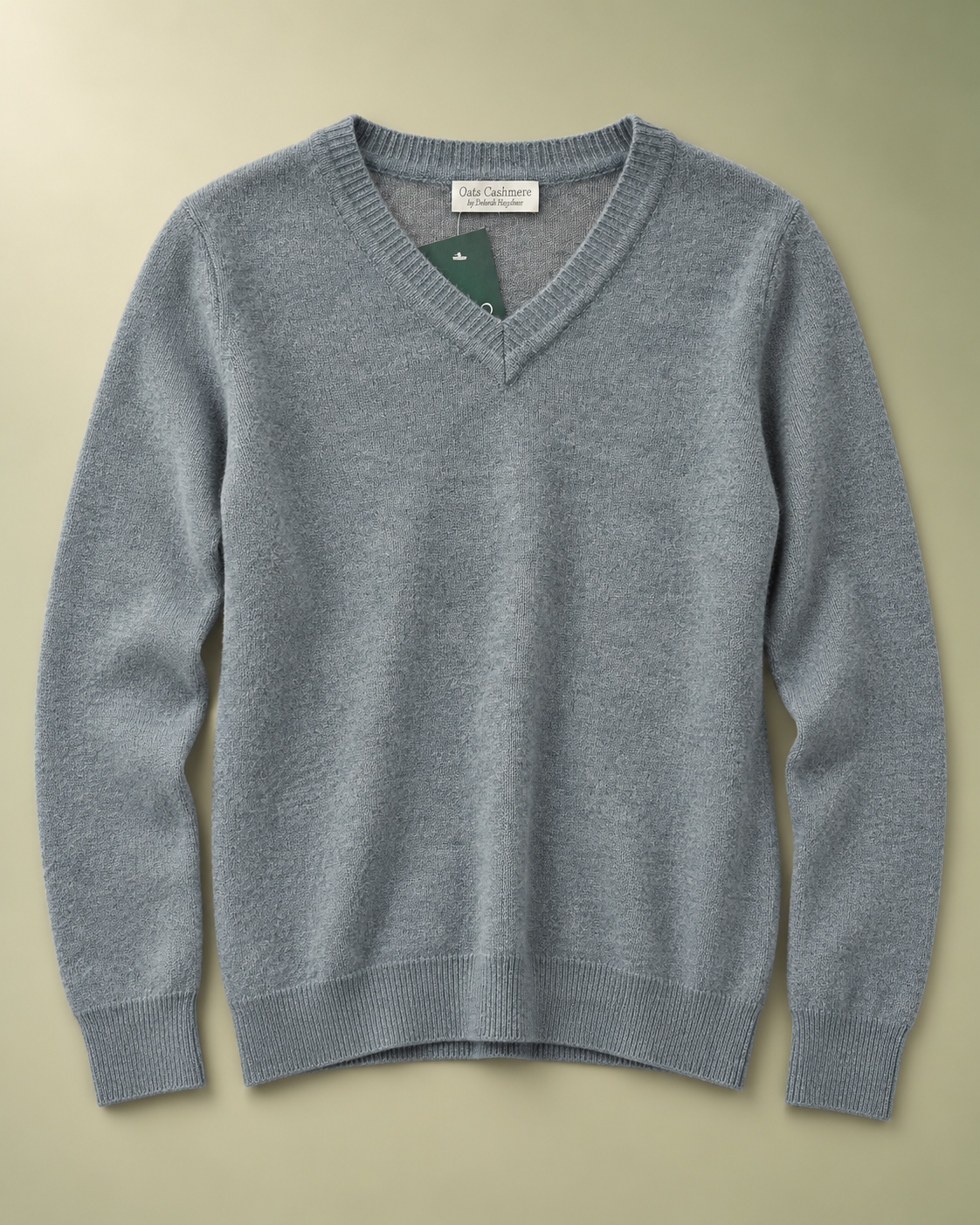 Maglione in Cashmere Grigio medio tg S
