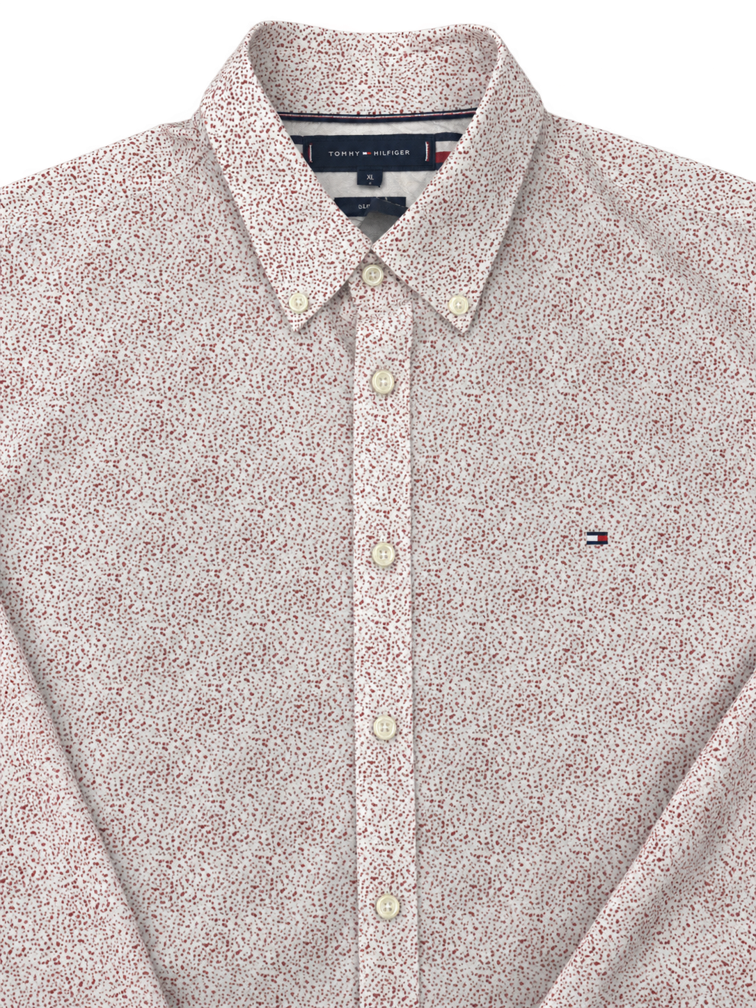 Tommy Hilfiger – Camicia micro pattern tg xl slim