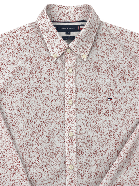Tommy Hilfiger – Camicia micro pattern tg xl slim