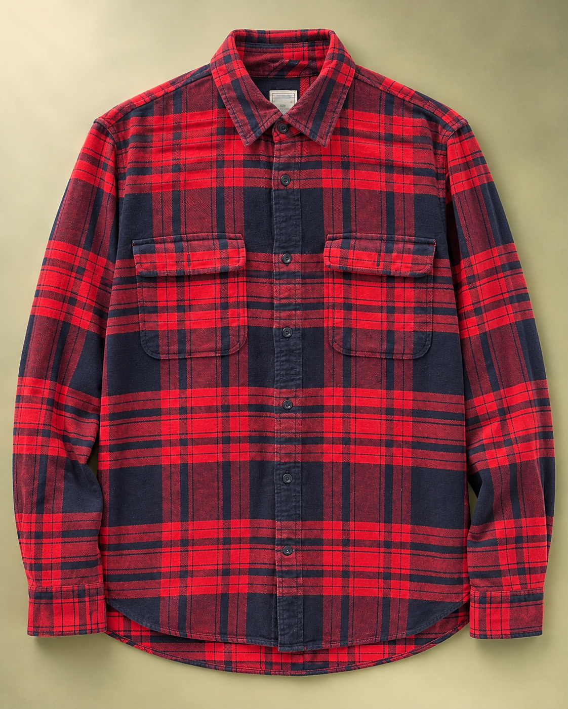 Camicia in flanella GAP con fantasia scozzese tg M