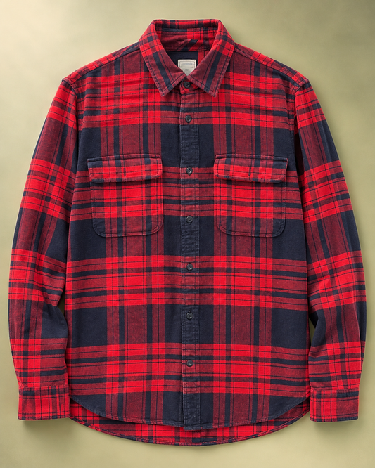 Camicia in flanella GAP con fantasia scozzese tg M