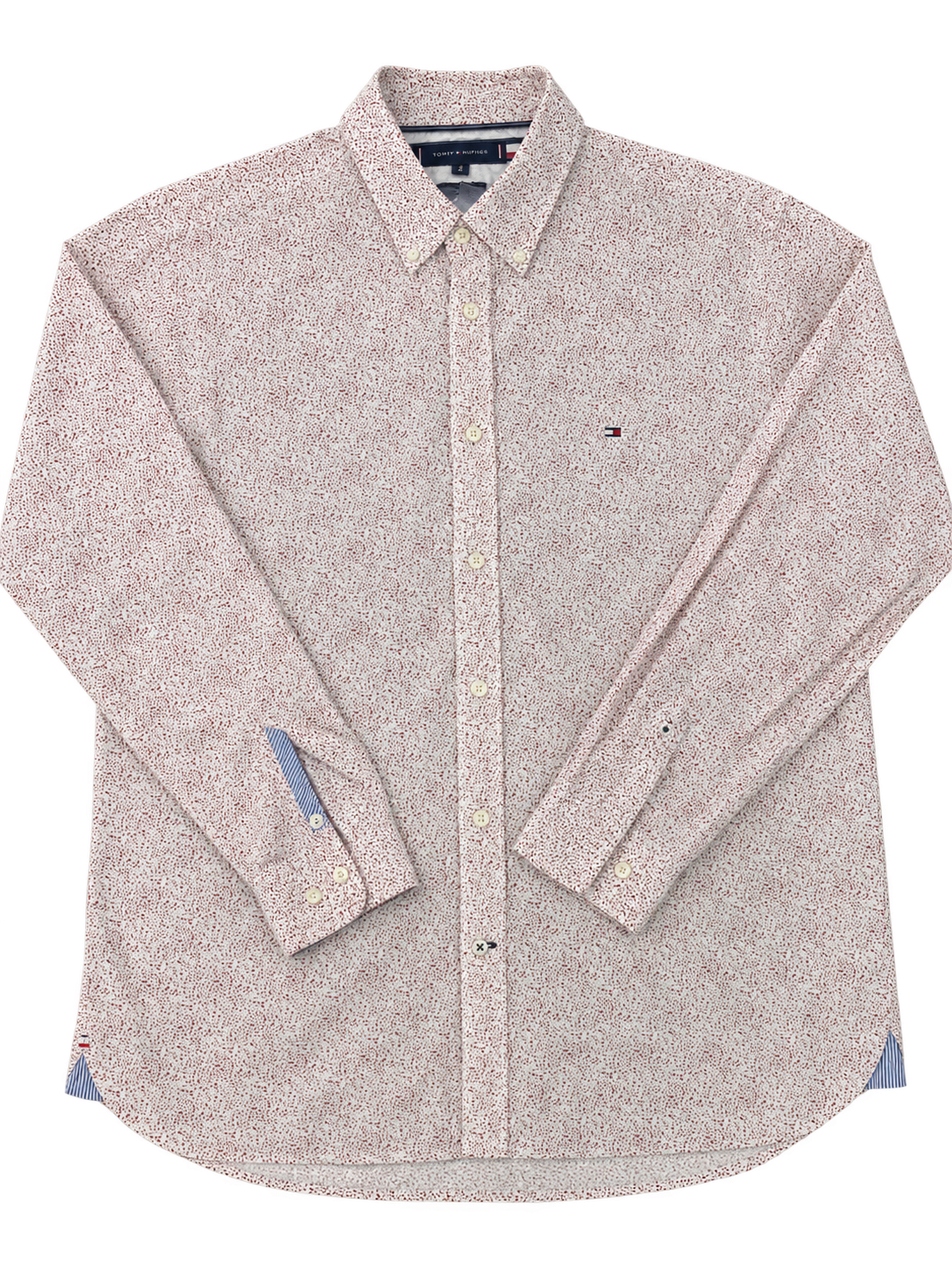 Tommy Hilfiger – Camicia micro pattern tg xl slim