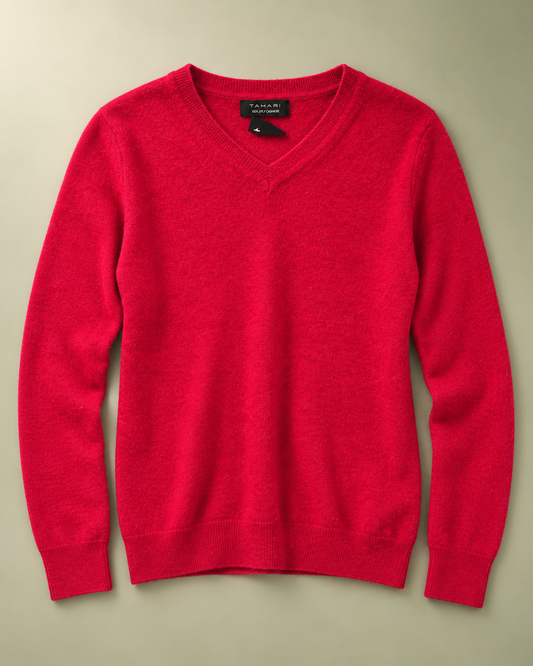 Maglione V-Neck in Cashmere tg S