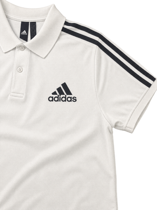 Polo adidas bianca modello iconico tg XL