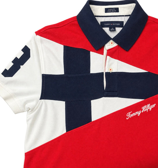 Polo Tommy Hilfiger dal carattere sportivo e deciso tg L