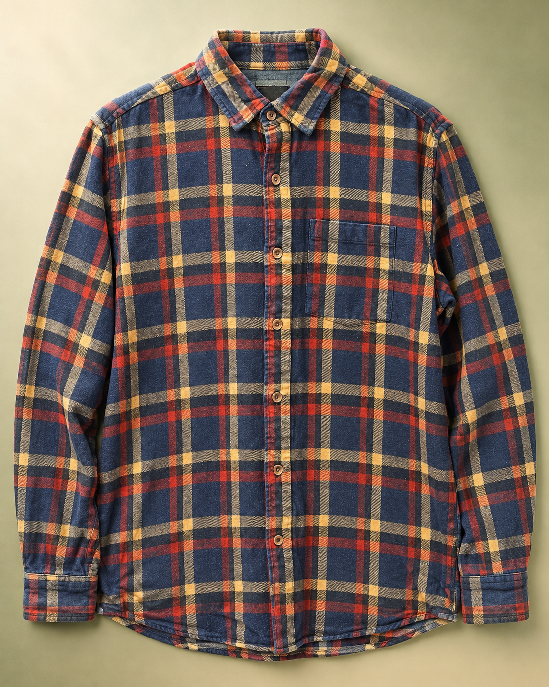 Camicia in flanella di cotone 100% tgM Gray’s Heritage Flannels