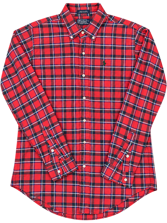 Polo Ralph Lauren — Camicia a quadri rossa tg 20 corrisponde tg s uomo