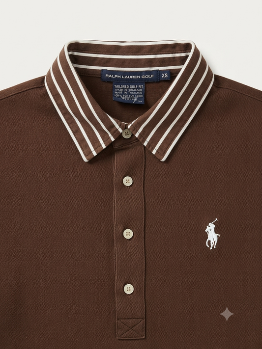 Polo Ralph Lauren colletto camicia taglia xs